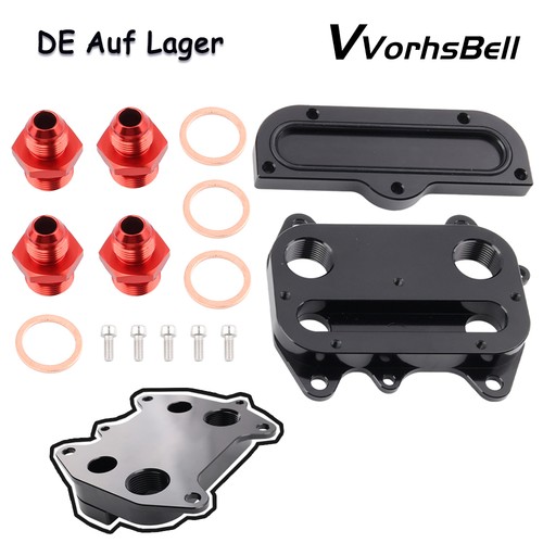 Motor ölkühler adapterplatte - Ölkühler,